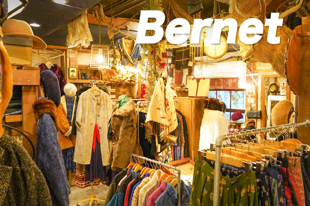 高円寺レディース古着屋「Bernet（バーネット）」Womens Vintage Clothing Shop in Koenji Tokyo