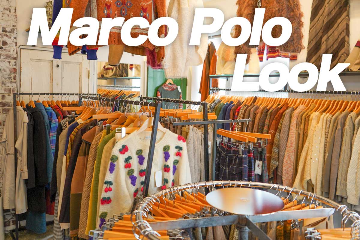 高円寺レディス古着屋「Marco Polo Look（マルコポーロルック）」